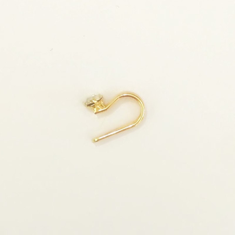 Hot Selling Unisex Summer Style Gold/Silver Plated Cubic Zirconia Tragus Ear Cuff Clip Earring For Women Fashion Earring 2020