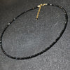 Simple Black Beads Short Necklace Jewelry Women Choker Necklaces Bijoux Femme Ladies Party Beach Accessories Gifts