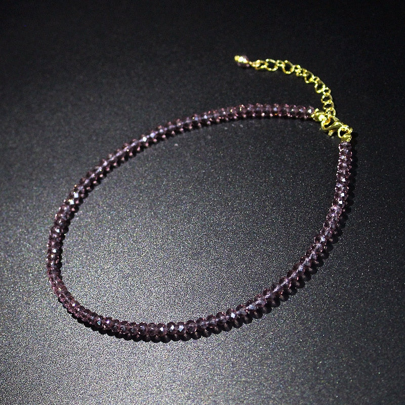 Simple Black Beads Short Necklace Jewelry Women Choker Necklaces Bijoux Femme Ladies Party Beach Accessories Gifts