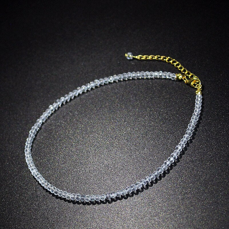 Simple Black Beads Short Necklace Jewelry Women Choker Necklaces Bijoux Femme Ladies Party Beach Accessories Gifts