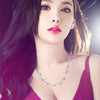 Street 925 Stamped Silver Smooth Beads Necklace For Women Wedding party fine Jewelry Popular brands Christmas gifts