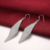 Street 925 sterling Silver Net chain bracelets earrings for women Jewelry sets designer Party wedding Holiday gifts