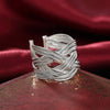 Street trend 925 Sterling Silver fine Retro Rings For Women adjustable Wedding Party Gifts custom Jewelry