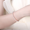 Street wild classic 4mm beads chain 925 sterling silver Bracelets for woman man Wedding party Christmas Gift Jewelry