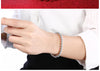 Street wild classic 4mm beads chain 925 sterling silver Bracelets for woman man Wedding party Christmas Gift Jewelry