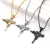 Submachine Gun Pistol Uzi Necklaces Men Hip Hop Accessories Dance Franco Chain Maxi Charm Long Pendant Necklace