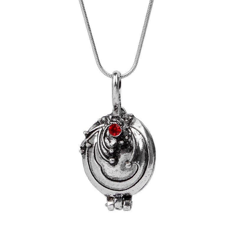 Hot The Vampire Diaries necklace Elena Gilbert vintage vervain verbena pendant jewelry for men women Choker 00b2defe 1c51 44e8 990a