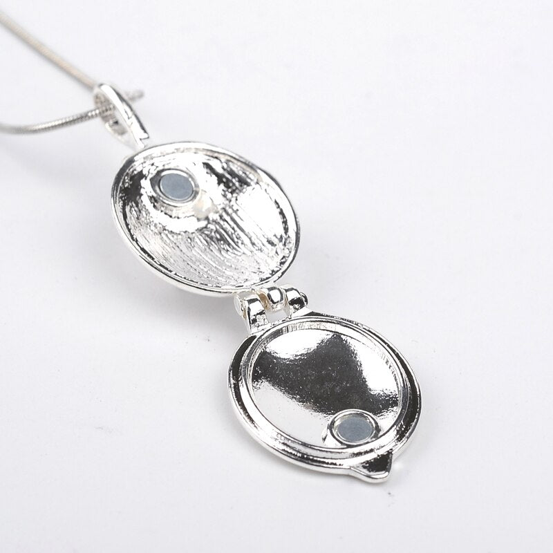 The Vampire Diaries necklace Elena Gilbert vintage vervain verbena pendant jewelry for men women Choker Necklace Pendant