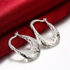 Trendsetter 925 Sterling Silver Pretty Carved drop Earrings for Women  party wedding Jewelry  Christmas Gifts