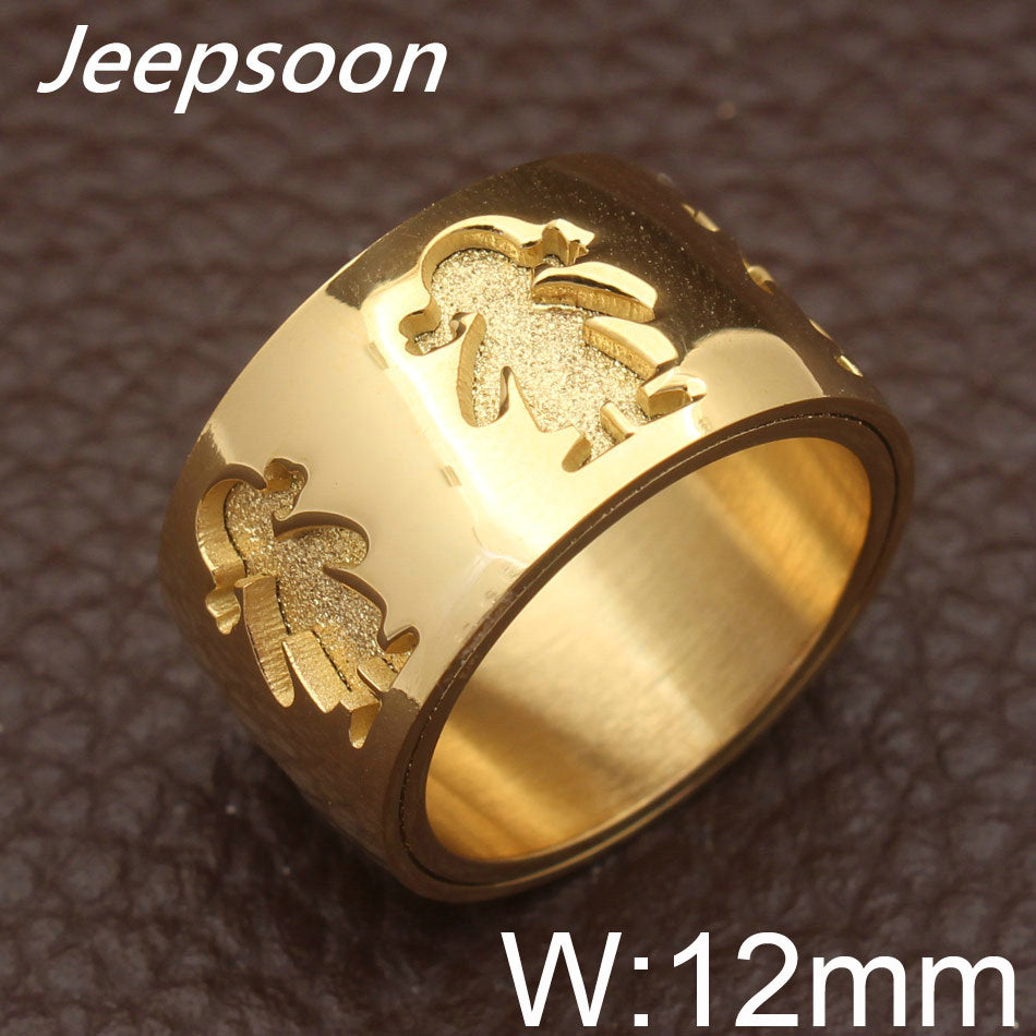 Hot Wholesale Newest Fashion Jewelry stainless steel gold color and Silver color Superior quality rings for women Gift RBJFDGBB