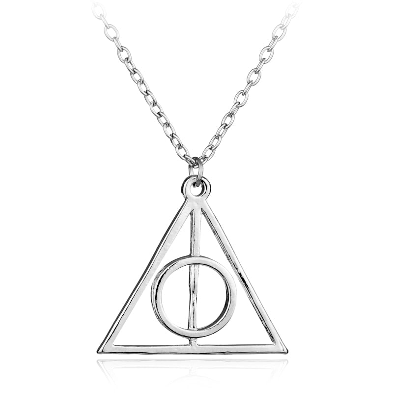 Hot accessories necklace Fashion pendant Triangle Hot movie deathly hallows movie necklace cheapest price Jewelry