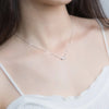 charm 925 Stamped Silver romanticAcacia beans pendant Necklace for Women party wedding Popular Jewelry Holiday gift