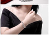 charm 925 sterling Silver Bracelets necklace Jewelry set for men classic 10MM Square Chain 20/22/24 inch Fashion Party Gift