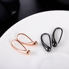 charms 925 Stamped Silver Water drop Earrings for woman  18K gold hook Earrings Jewelry Gifts party