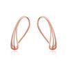 charms 925 Stamped Silver Water drop Earrings for woman  18K gold hook Earrings Jewelry Gifts party