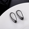charms 925 Stamped Silver Water drop Earrings for woman  18K gold hook Earrings Jewelry Gifts party