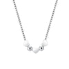 charms 925 Stamped silver Box chain geometry Heart triangle square cross Pendant Necklace For Women Jewelry gifts