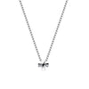 charms 925 Stamped silver Box chain geometry Heart triangle square cross Pendant Necklace For Women Jewelry gifts