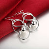 charms 925 Sterling Silver fine Earrings for Women Holiday gifts Street all-match party wedding noble Jewelry