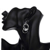charms 925 Sterling Silver fine Earrings for Women Holiday gifts Street all-match party wedding noble Jewelry