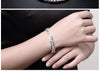 classic 10MM chain 925 sterling silver Bracelets for women man fine wedding accessories party Gifts Jewelry