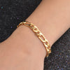 classic 925 sterling Silver 18K gold color 8MM geometry Bracelets for man Women Party wedding Gifts fine Jewelry