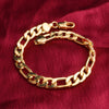classic 925 sterling Silver 18K gold color 8MM geometry Bracelets for man Women Party wedding Gifts fine Jewelry