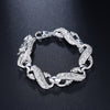 classic big dragon 925 sterling silver Bracelets for man women Wedding party Gifts fine  Jewelry