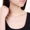 925 Stamped Silver Necklaces for woman Retro Christmas Gifts wedding party fine  Jewelry