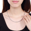 925 Stamped Silver classic 4MM round box chain Necklaces for men woman wedding Party Christmas Gifts Jewelry
