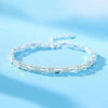 fine 925 Stamp silver Heart Lucky Clover Bracelets For women wedding party Jewelry noble Christmas gifts