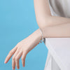 fine 925 Stamp silver Heart Lucky Clover Bracelets For women wedding party Jewelry noble Christmas gifts