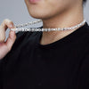 fine charms 7MM Circle 925 Stamped Silver Necklaces for men's woman wedding Party Jewelry Christmas Gifts