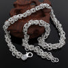 fine classic 7mm chain 925 Stamped Silver necklace charms  Jewelry wedding Party Christmas Gifts