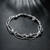 925 sterling silver beautiful tassel beads Bracelet for woman fine  jewelry Wedding party gifts