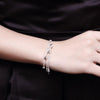 925 sterling silver beautiful tassel beads Bracelet for woman fine  jewelry Wedding party gifts