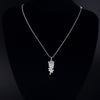 korean 925 Stamped Silver charms Grape beads Pendant Necklace For Women party wedding Jewelry Christmas gifts