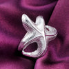 kpop 925 Sterling Silver fine Big starfish Rings For Women Party wedding  Charms Jewelry Christmas gifts
