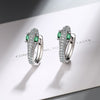 925 Sterling silver Crystal earring for women designer jewelry party wedding accessories birthday gift