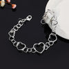 designer 925 sterling silver romantic heart Bracelet for woman Wedding party classic Jewelry Holiday Gifts