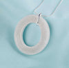 designer network circle Pendant 925 Stamped Silver Necklace For Women party wedding party Jewelry gifts