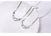 925 Sterling silver noble Crystal romantic heart Bracelets for women party Wedding Jewelry Christmas gifts