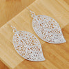 wedding party Jewelry 925 Sterling Silver Beautiful Leaves Earrings for Women Christmas Gifts