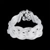 925 Stamp silver Bracelet for woman Vintage Mesh chain small fresh jewelry Wedding party gifts temperament