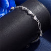 925 sterling silver romantic heart Love Bracelet for woman  jewelry party wedding accessories gifts