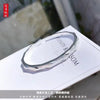 Fine noble bamboo cuff bracelets 999 Stamp silver Bangles for women party wedding jewelry Holiday gifts