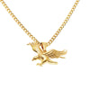Gold Color Stainless Steel Men Hip hop eagle shape pendant necklaces   necklace male jewelry gifts