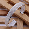 streetwear 925 sterling Silver bangles Bracelet stud earrings rings for woman size 6-10 wedding Gifts designer Jewelry set