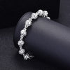 streetwear Hollow Lucky ball 925 sterling silver Bracelet for woman fine  jewelry Wedding party Holiday gifts