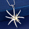trend 925 Stamped Silver fine Starfish Pendant Necklace For Women Holiday gifts party wedding streetwear Jewelry